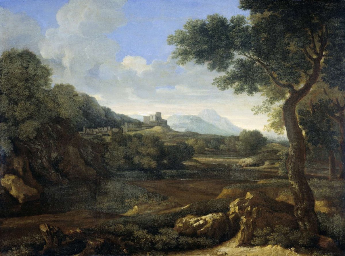 Landscape, Gaspard Dughet, 1640 - 1645