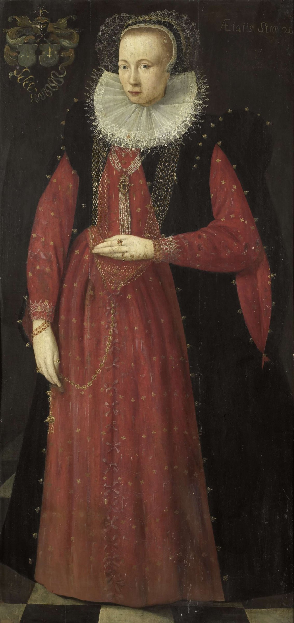Portrait of Doedt van Holdinga (1570-1646), anonymous, 1598