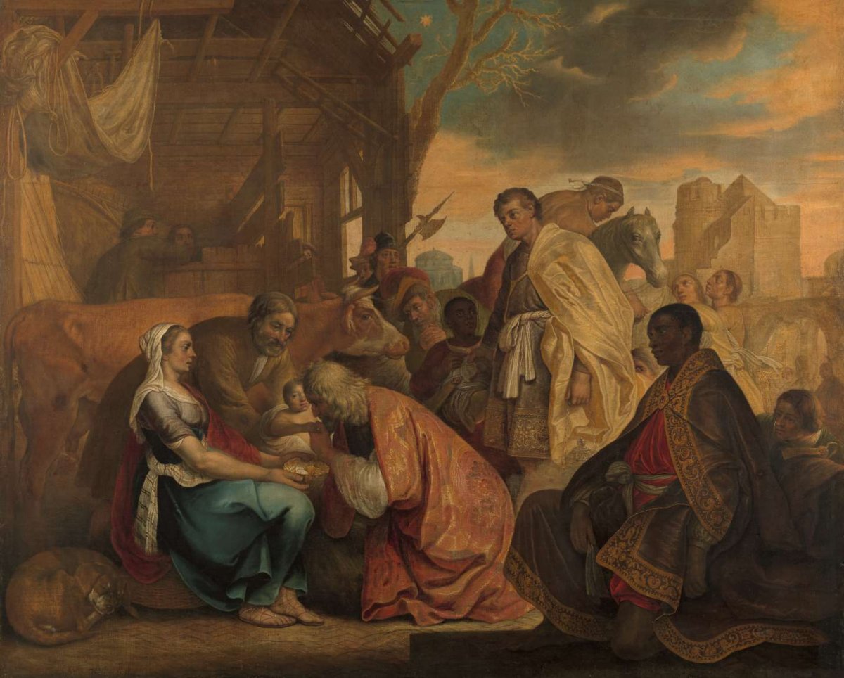 The adoration of the Magi, Joris Fransz van Schooten, 1646