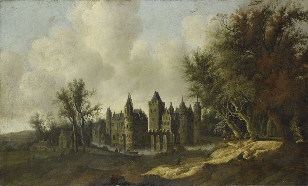 Egmond Castle, G.W. Berckhout, 1653