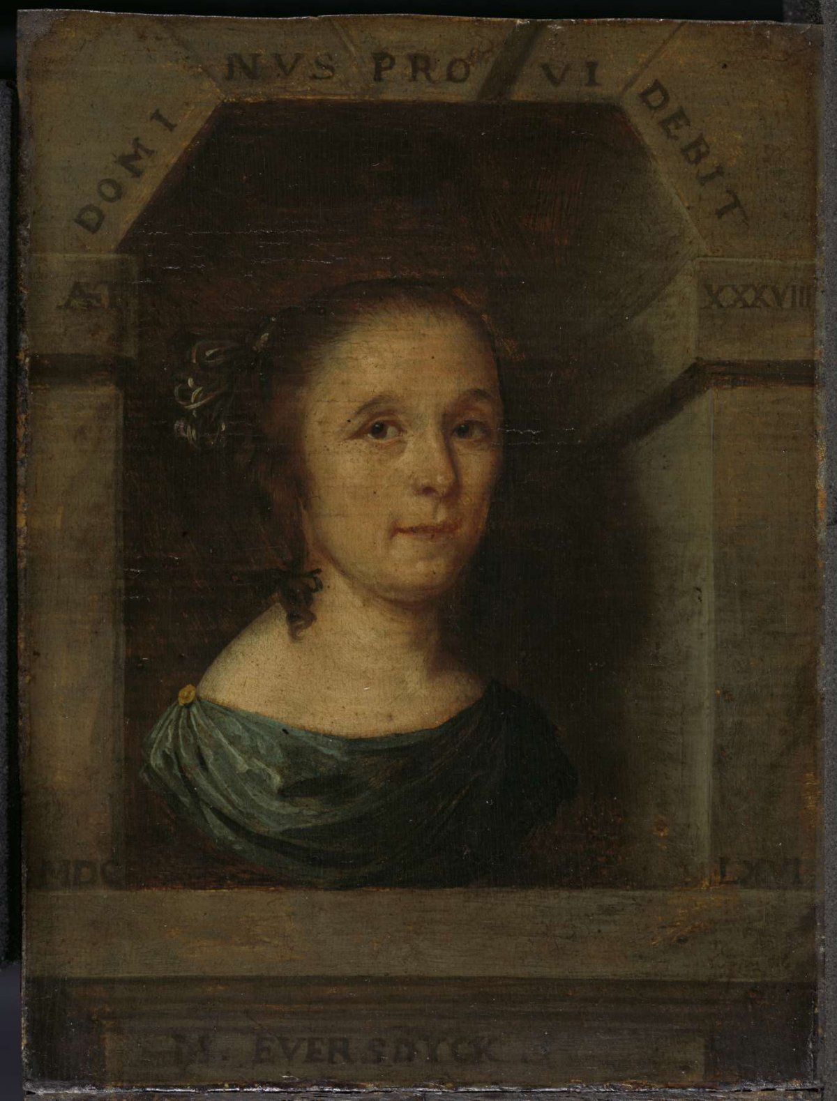 Portrait of Maria Eversdijck (1627/28-1674), Willem Eversdijck, 1666