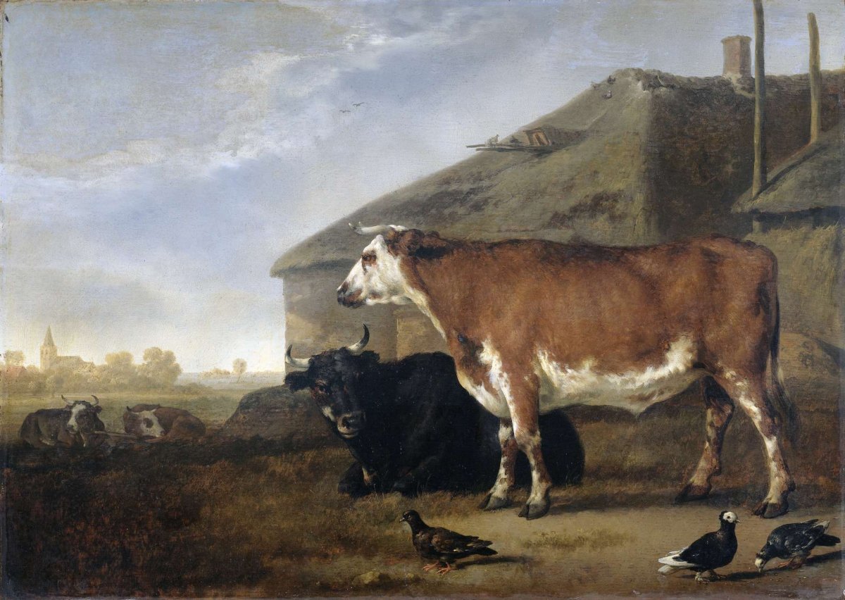 Cattle, Abraham van Calraet, 1660 - 1722