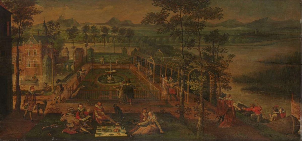 Pleasure Garden, anonymous, c. 1590