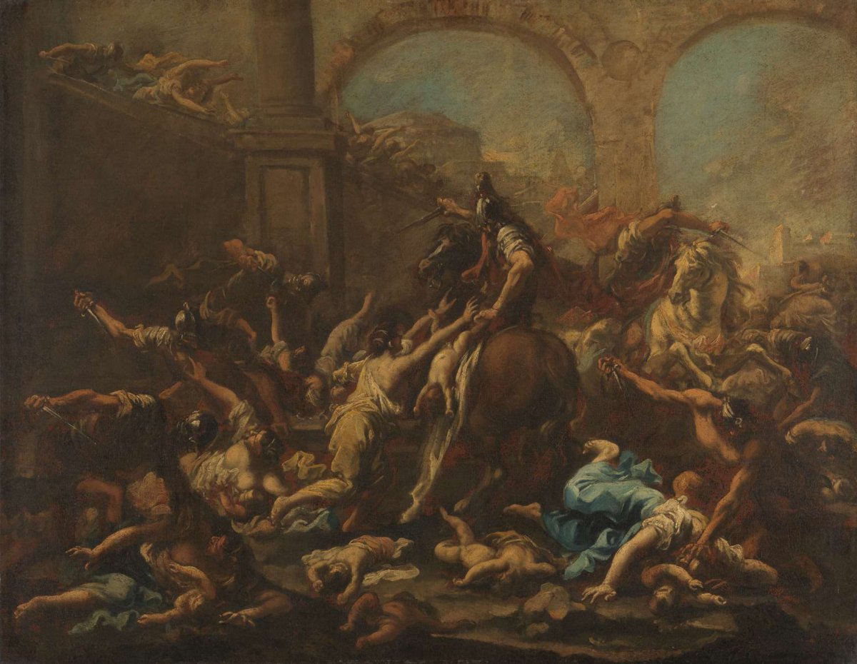 Massacre of the Innocents, Alessandro Magnasco, 1715 - 1740
