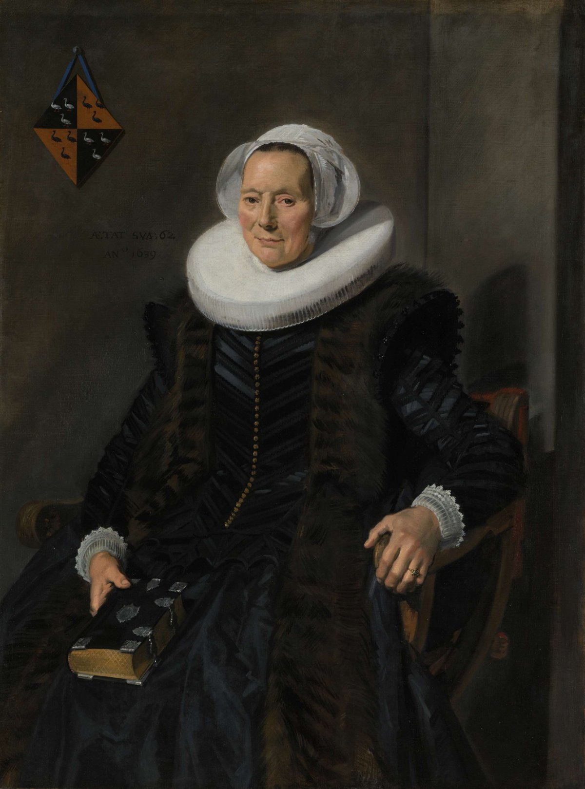 Portrait of Maritge Claesdr Vooght, Frans Hals, 1639
