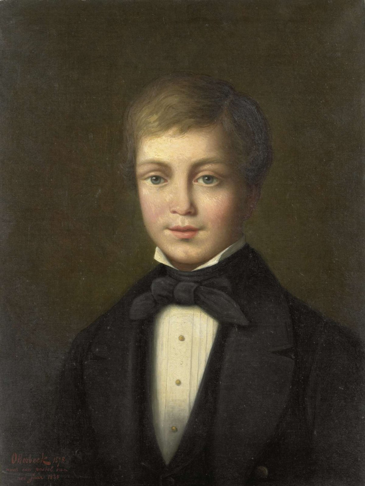 Jacob van Eeghen (1818-34). At the age of twelve, Jacobus Hermanus Otterbeek, 1878