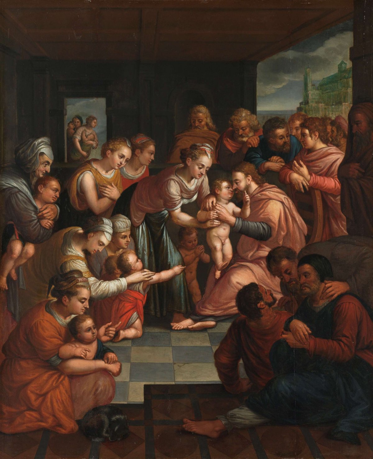 Christ Blessing the Children, anonymous, c. 1570