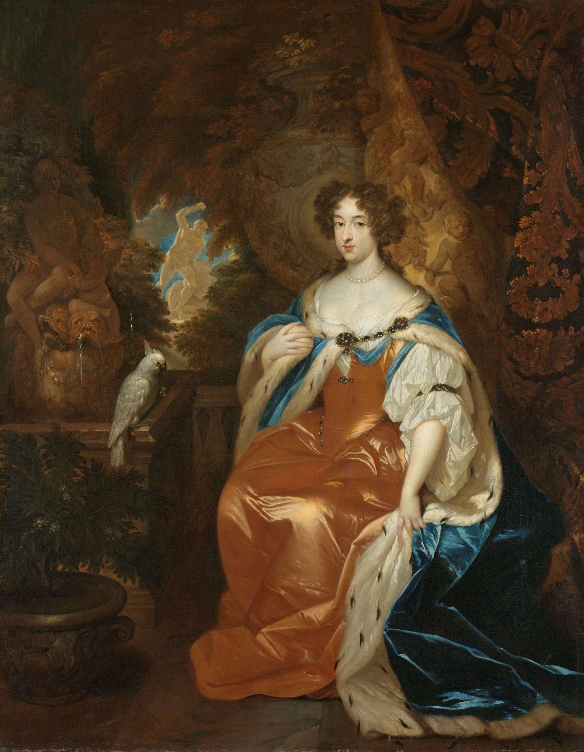 Portrait of Mary Stuart (1662-95), Wife of Prince William III, Caspar Netscher, c. 1683