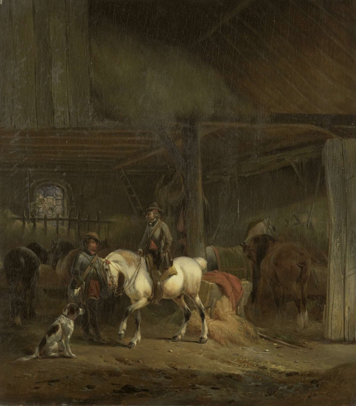 Horse Stable, Joseph Moerenhout, c. 1830 - c. 1840