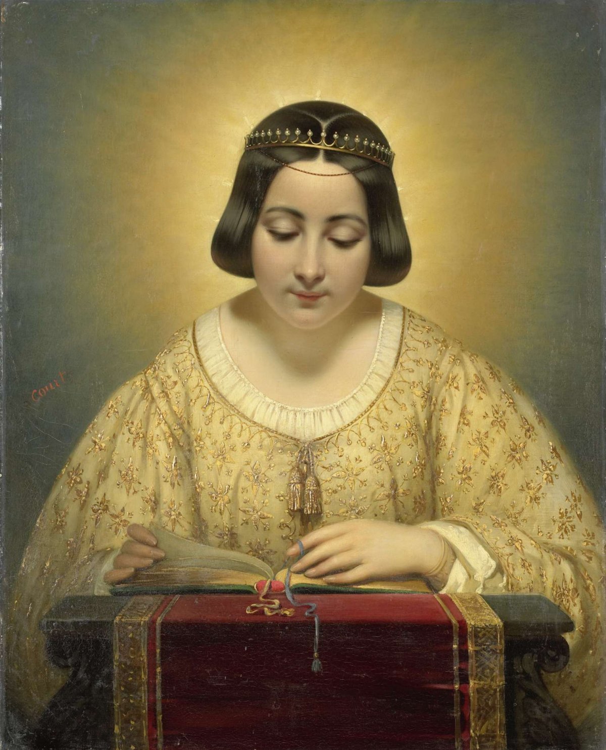 Saint Clare, Joseph Désiré Court, c. 1838
