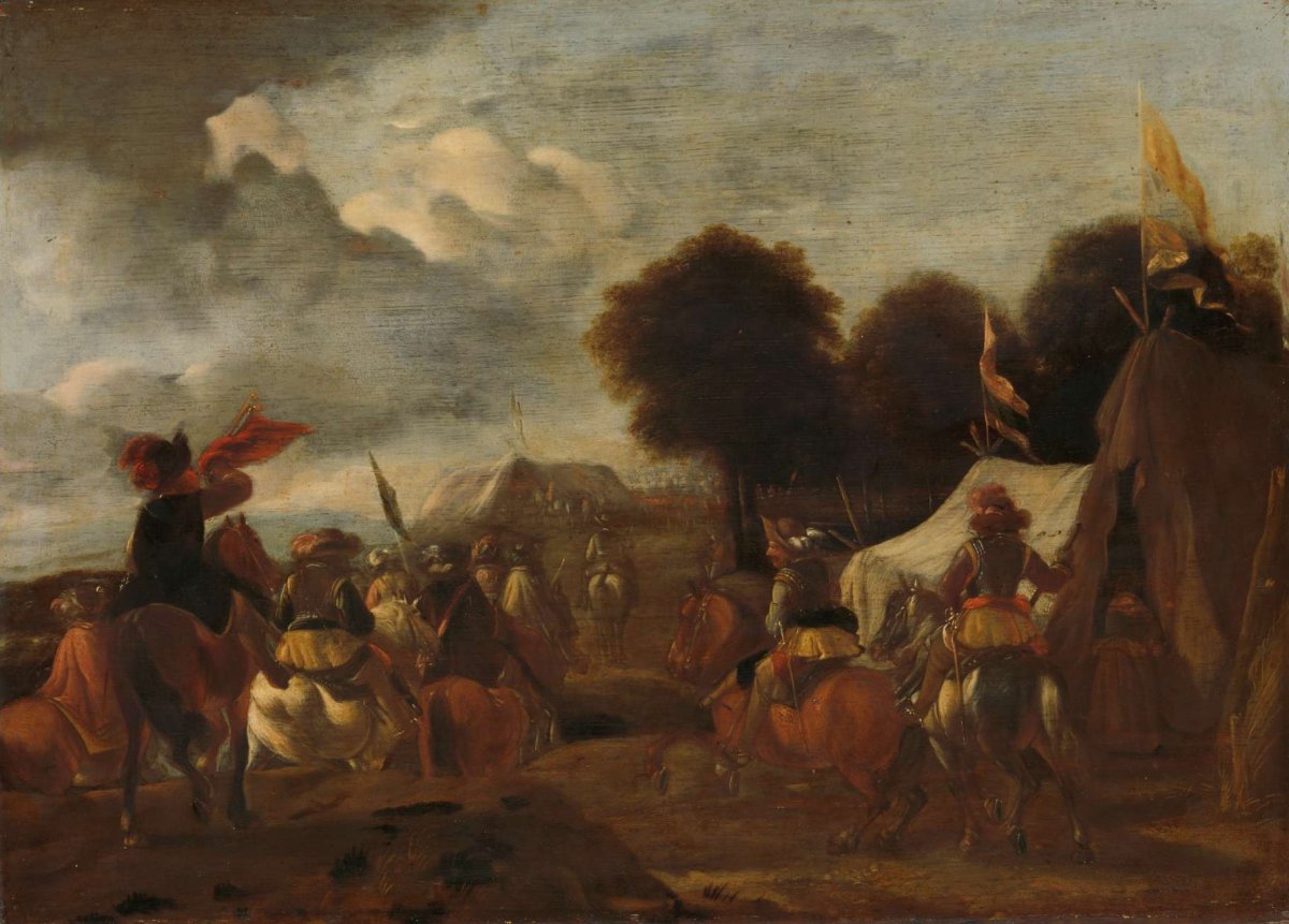 Army Camp, anonymous, 1625 - 1674